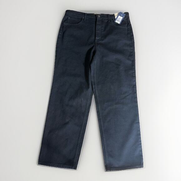 Universal Thread Women’s Jeans Size 16 Black High Rise Straight Leg NWT Target - Picture 2 of 9